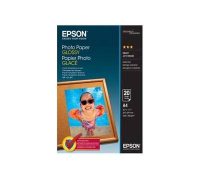 Carta Fotografica Photo Paper Glossy - A4 - 20 Fogli - Epson - C13S042538 - 8715946529431 - DMwebShop