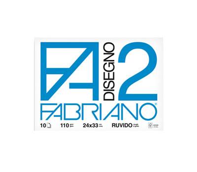 Album F2 - 24 x 33 cm - 110 gr - 10 fogli - ruvido punto metallo - conf. 10 pezzi - Fabriano - 04004105 - 8001348107347 - DMwebShop