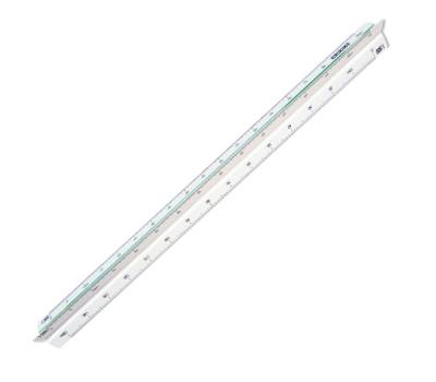 Scalimetro Isoteck - 30 cm - per catasto - scale 1:500-1000-1250-1500-2000-2500 - Arda - 111 - 8003438001115 - DMwebShop