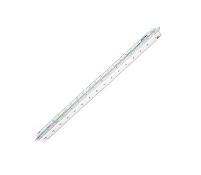 Scalimetro Isoteck - 30 cm - per catasto - scale 1:500-1000-1250-1500-2000-2500 - Arda - 111 - 8003438001115 - DMwebShop