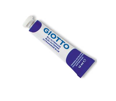 Tempera Tubo 4 - 12 ml - blu oltremare - conf. 6 pezzi - Giotto - 35201700 - 8000825320170 - DMwebShop