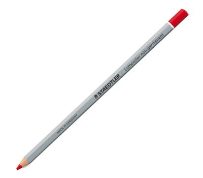 Matita Lumocolor Omnichrom - non permanente - rosso - conf. 12 pezzi - Staedtler - 108-2 - 45821A - DMwebShop