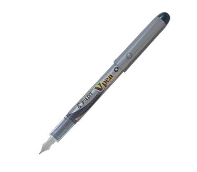 Penna stilografica Vpen Silver - nero - Pilot - 007570 - 4902505281624 - DMwebShop