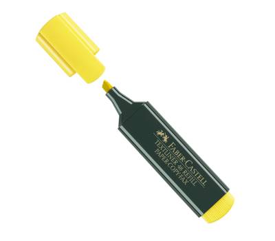 Evidenziatore Textliner 48 - punta di 3 differenti larghezze: 5 - 3 - 1 mm - giallo - Faber Castell - 154807 - 4005401548072 - DMwebShop