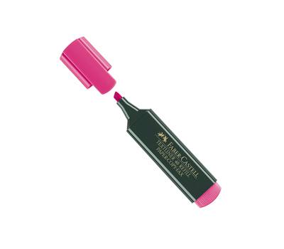 Evidenziatore Textliner 48 - punta di 3 differenti larghezze: 5 - 3 - 1 mm - fucsia - Faber Castell - 154828 - 4005401548287 - DMwebShop