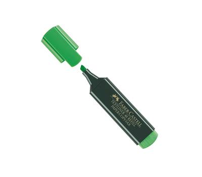Evidenziatore Textliner 48 - punta di 3 differenti larghezze: 5 - 3 - 1 mm - verde - Faber Castell - 154863 - 4005401548638 - DMwebShop