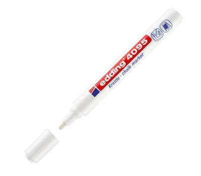 Marcatore 4095 - punta tonda - 2 - 3 mm - bianco - Edding - E-4095 049 - 4004764788125 - DMwebShop