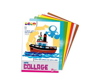 Album collage - 24 x 34 cm - 12 fogli carta lucida rasata - conf. 5 pezzi - Deco - 701/12 - 8004957008005 - DMwebShop Album collage - 24 x 34 cm - 12 fogli carta lucida rasata - conf. 5 pezzi - Deco - 701/12 - 8004957008005 - DMwebShop