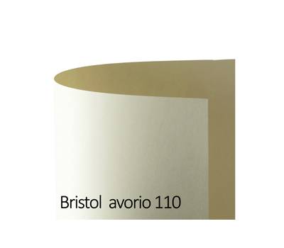 Cartoncino Bristol Color - 70 x 100 cm - 200 gr - avorio 110 - blister 10 fogli - Favini - A35Q0A1 - 8007057569117 - DMwebShop