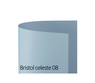Cartoncino Bristol Color - 70 x 100 cm - 200 gr - celeste 08 - blister 10 fogli - Favini - A35T0A1 - 8007057570168 - DMwebShop