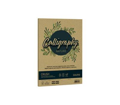 Carta Calligraphy Nature - A4 - 120 gr - verde oliva - conf. 50 fogli - Favini - A69N534 - 8007057615616 - DMwebShop