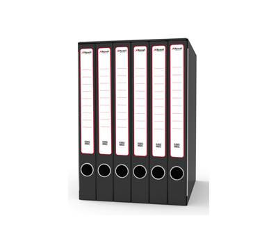 Gruppo registratori Sestetto - con 6 cartelle 3 lembi - 25,5x34,5 cm - dorso 23 cm - grigio - Rexel - King Mec - GKM6300 - 5028252505758 - DMwebShop