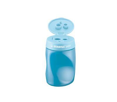 Temperamatite Easy con contenitore - 3 fori - ergonomico - blu - per mancini - Stabilo - 4501/2 - 4006381415842 - DMwebShop Temperamatite Easy con contenitore - 3 fori - ergonomico - blu - per mancini - Stabilo - 4501/2 - 4006381415842 - DMwebShop