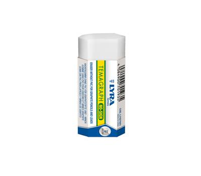 Gomma Temagraph No Sign - 70 x 30 x 12 mm - maxi gomma esagonale - Lyra - L7427001 - 4084900701935 - DMwebShop