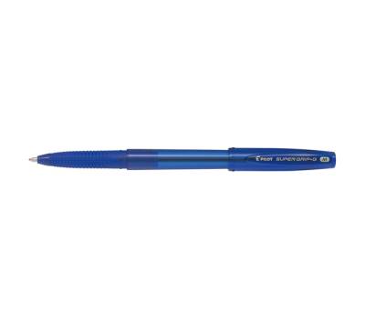 Penna a sfera Supergrip G con cappuccio - punta 1 mm - blu - conf. 12 pezzi - Pilot - 001661 - 4902505524264 - DMwebShop