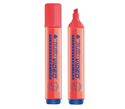 Evidenziatore Video - punta a scalpello - da 1 - 5 mm - sunrise - conf. 12 pezzi - Tratto - 830206 - 8000825003745 - DMwebShop