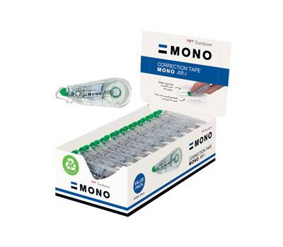 Correttore a nastro Mono Air 4 - 4,2 mm x 10 mt - conf. 20 pezzi - Tombow - PCT-CA4-20 - 4003198503014 - DMwebShop Correttore a nastro Mono Air 4 - 4,2 mm x 10 mt - conf. 20 pezzi - Tombow - PCT-CA4-20 - 4003198503014 - DMwebShop