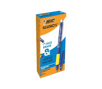 Penna sfera Gelocity Illusion - gel cancellabile - punta 0,7 mm - blu - conf. 12 pezzi - Bic - 943440 - 516518 - 3086123735361 - DMwebShop