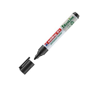 Marcatore 21 Ecoline - punta conica - 1,5 - 3 mm - nero - inchiostro permanente - conf. 10 pezzi - Edding - 4-21001 - 4004764917785 - DMwebShop