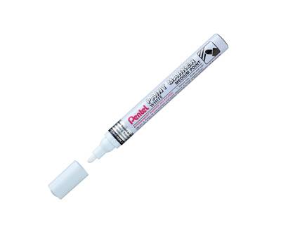 Marcatore Paint Marker Linea Amiko - punta media - 4,5 mm - bianco - Pentel - MMP10-W - 884851025340 - DMwebShop Marcatore Paint Marker Linea Amiko - punta media - 4,5 mm - bianco - Pentel - MMP10-W - 884851025340 - DMwebShop