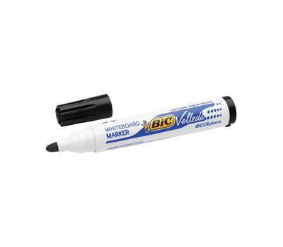 Pennarello per lavagne cancellabili Whiteboard Marker Velleda 1701 RecycLED - punta tonda - 1,5 mm - nero - conf. 12 pezzi - Bic - 904937 - 3086129999613 - DMwebShop