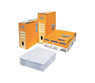 Buste forate La 500 - Linear - buccia - 22 x 30 cm - trasparente - conf. 500 pezzi - Favorit - 400052718 - 3045050191411 - DMwebShop