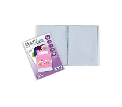 Portalistini personalizzabile Premium liscio 22 x 30 cm 80 buste trasparente - 2518 Portalistini personalizzabile Premium liscio 22 x 30 cm 80 buste trasparente - 2518