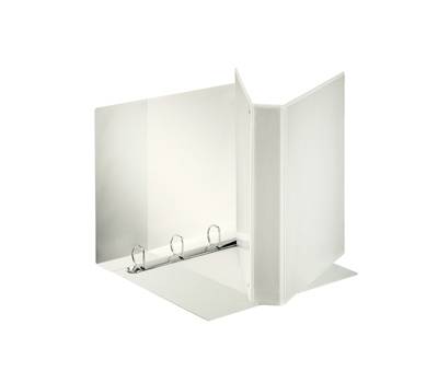 Raccoglitore personalizzabile Display 4 anelli a D 30 mm 4,7 cm 22 x 30 cm bianco Esselte 394756000 - 3654