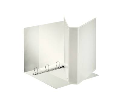 Raccoglitore personalizzabile Display 4 anelli a D 40 mm dorso 5,9 cm 22 x 30 cm bianco Esselte 394753000 - 3710