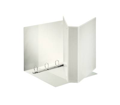 Raccoglitore personalizzabile Display 4 anelli a D 50 mm dorso 7,1 cm 22 x 30 cm bianco Esselte 394754000 - 3703