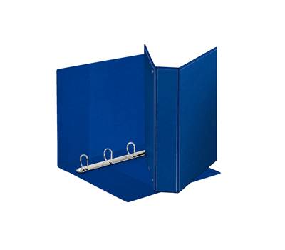 Raccoglitore personalizzabile Display 4 anelli a D 50 mm dorso 7,1 cm 22 x 30 cm blu Esselte 394754500 - 4263