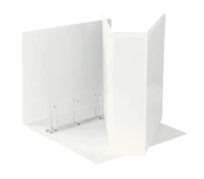 Raccoglitore personalizzabile Display 4 anelli quadri 65 mm 22 x 30 cm bianco Esselte 394758000 - 3578