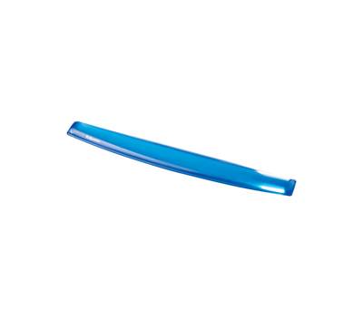 Poggiapolsi da tastiera - gel - blu trasparente - Fellowes 91137 - 9113709 - 77511911378 - DMwebShop