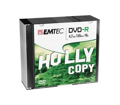 DVD-R - registrabile - 4,7 Gb - conf. 10 pz - Emtec - ECOVR471016SL - 3126170114655 - DMwebShop