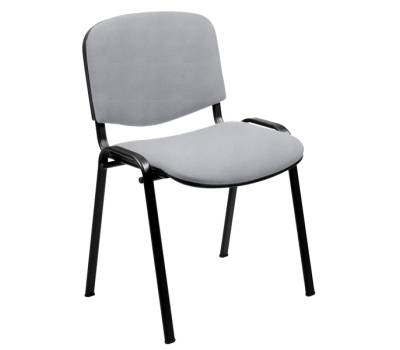 Sedia Attesa Dado - D5S-PT - vera pelle TOP - grigio chiaro - senza Braccioli - Unisit - D5S/PT - DMwebShop