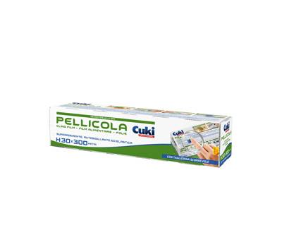 Roll pellicola trasparente con seghetto 300 mm x 300 mt PVC Cuki Professional 3530131 - 6443
