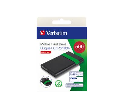 Hard disk portatile ricondizionato USB32 Gen 1 - 500GB - Verbatim - 053111 - 23942531111 - DMwebShop