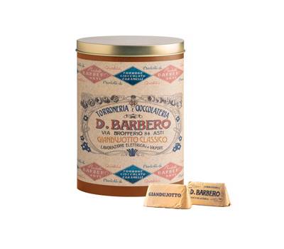 Gianduiotti - in scatola di metallo - gusto classico - 150 gr - Barbero - METALG - 8000813941301 - DMwebShop