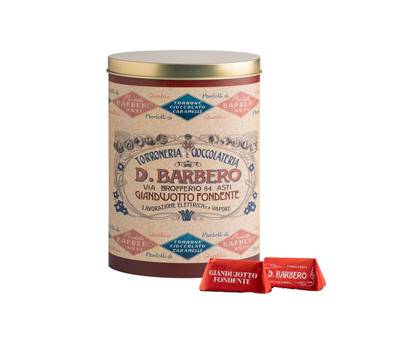 Gianduiotti - in scatola di metallo - gusto fondente - 150 gr - Barbero - METALGF - 8000813941424 - DMwebShop