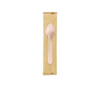 Cucchiaini monouso - imbustati singolarmente - 11 cm - legno - conf. 250 pezzi - Signor Bio - WCS015BIO250B - DMwebShop Cucchiaini monouso - imbustati singolarmente - 11 cm - legno - conf. 250 pezzi - Signor Bio - WCS015BIO250B - DMwebShop