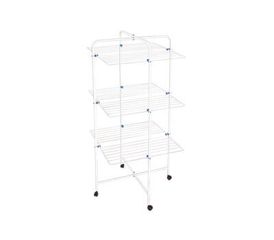 Stendibiancheria verticale Sahara - 3 piani - 68 x 171 cm - acciaio verniciato - bianco - No Brand - 2466603 - 8003512668920 - DMwebShop