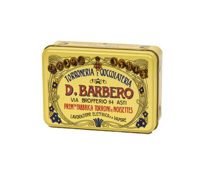 Scrigno regalo - con praline miste - 150 gr - metallo - giallo - D. Barbero - METP - 2800081301111010 - DMwebShop