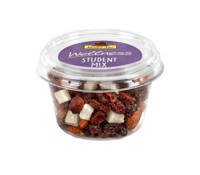 Student mix - frutta secca e semi - in bicchiere - 125 gr - Mister Nut - 118072000613 - 118001645010545 - DMwebShop