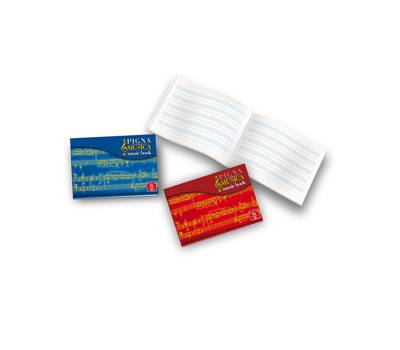 Album Musica - 17 x 24 cm - 16 fogli - 85 gr - 5 pentagrammi - conf. 10 pezzi - Pigna - 0462897IN - 8005235108943 - DMwebShop