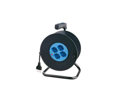 Prolunga con avvolgicavo da 25 mt - 4 prese Schuko-bipasso - MKC - Melchioni - 492518044 - 8006012183214 - DMwebShop