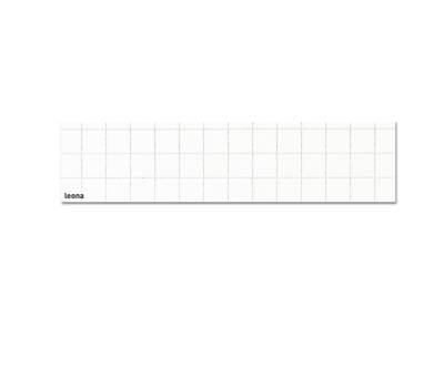 Carta leona 70 x 100 cm bianca 10 mm ambo i lati 120 gr confezione 50 fogli - 18884