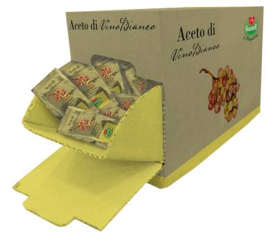 Aceto di vino bustina monodose da 5 ml - conf. 250 pezzi - Viander - 09030 - 86878_1 - DMwebShop