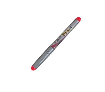 Penna stilografica Vpen Silver - rosso - Pilot - 007572 - 4902505281631 - DMwebShop