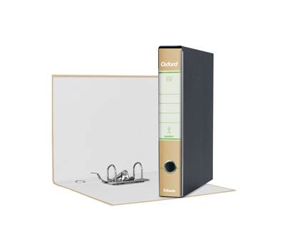 Registratore Oxford Green G84 - dorso 5 cm - protocollo 23 x 33 cm - avana - conf. 8 pezzi - Esselte - 397840501 - 8004157405017 - DMwebShop