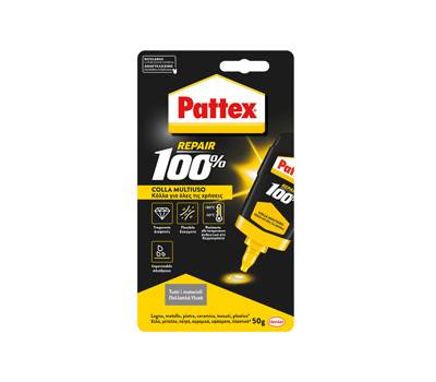 Colla universale Repair 100% colla - 50 gr - trasparente - Pattex - 2849337 - 4015000420105 - DMwebShop